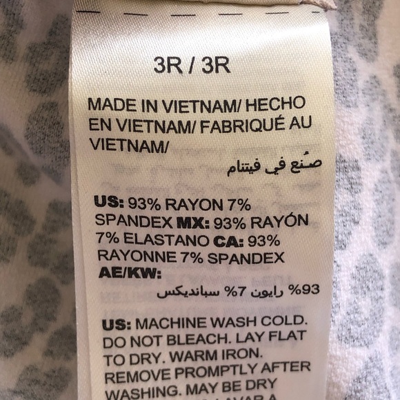 New with Tags! Chico's Travelers Collection Cheetah Charm Crepe Stretch Pant - Picture 10 of 15